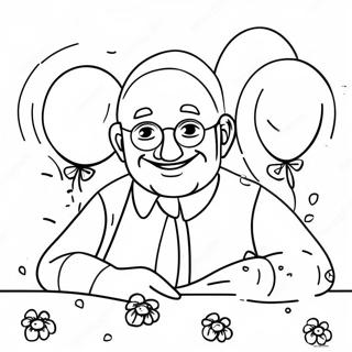 Happy Birthday Papa Coloring Page 70993-58683