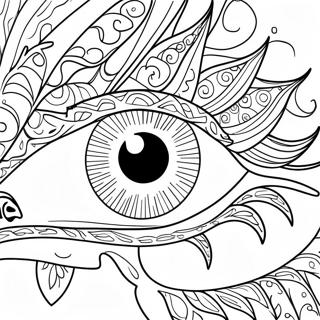 Dragon Eye Coloring Page 71073-58734