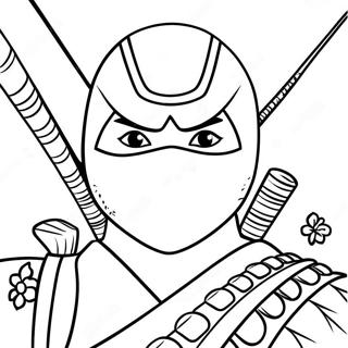 Hello Ninja Coloring Page 71113-58774