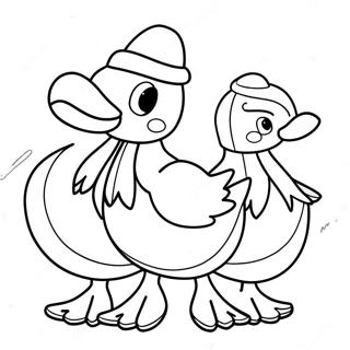 Mighty Ducks Coloring Page 71123-58791