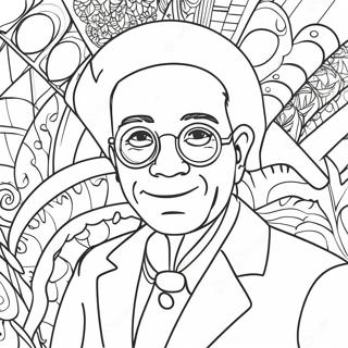 Mrze With Colorful Background Coloring Page 71134-58797