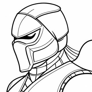 Mortal Kombat Scorpion Coloring Page 71153-58806