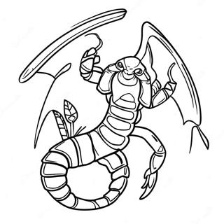 Scorpion In Epic Battle Coloring Page 71154-58811