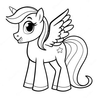 Zipp My Little Pony Coloring Page 71183-58827