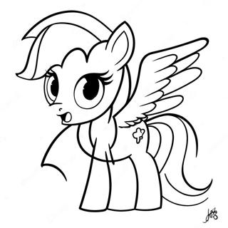 Cute Zipp My Little Pony In Action Coloring Page 71184-58833