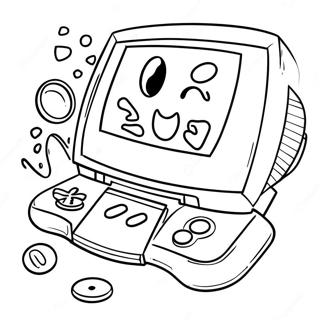 Video Game Coloring Page 711-568