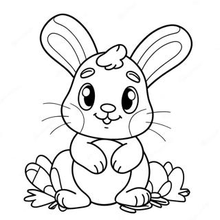 Easter Bunny Coloring Page 71213-58850