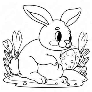 Easter Bunny Coloring Page 71213-58852