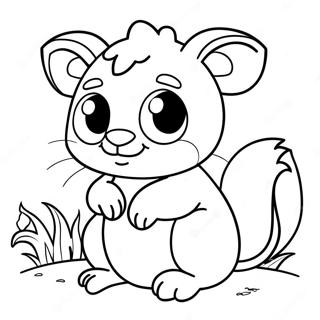 Adventurous Little Critter Coloring Page 71234-58873