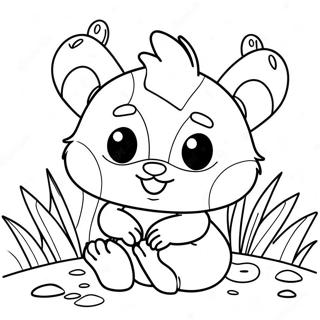 Adventurous Little Critter Coloring Page 71234-58874