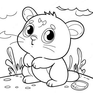 Adventurous Little Critter Coloring Page 71234-58875