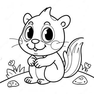 Adventurous Little Critter Coloring Page 71234-58876