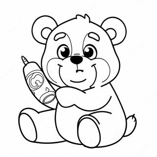 Grumpy Care Bear Coloring Pages