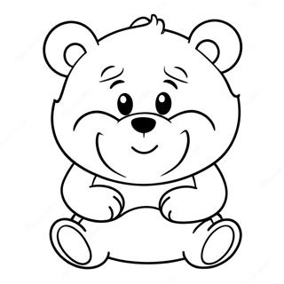 Grumpy Care Bear Coloring Page 71253-58887