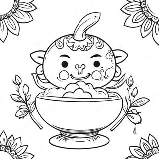 Pongal Festival Celebration Coloring Page 71283-58903