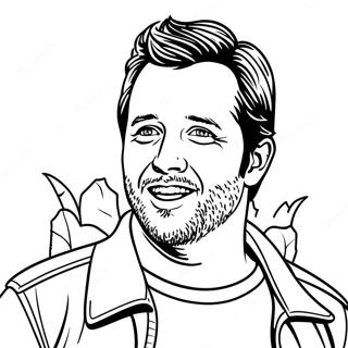 Luke Bryan Coloring Page 71293-58919