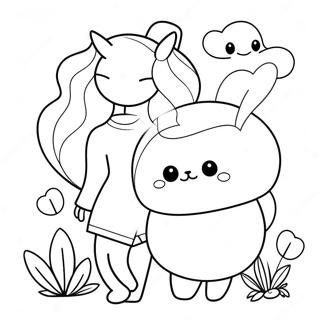 Bee And Puppycat Coloring Page 71303-58943