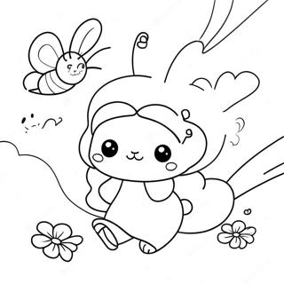 Bee And Puppycat Coloring Page 71303-58944