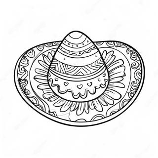 Sombrero Coloring Pages