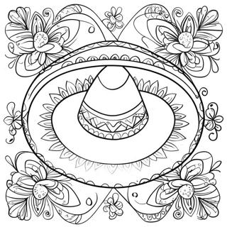 Sombrero Coloring Page 71323-58926