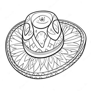 Sombrero Coloring Page 71323-58927