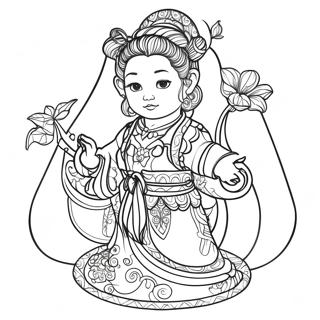 Xiao Coloring Page 71333-58948