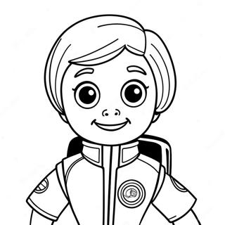 Miles From Tomorrowland Coloring Page 71343-58956