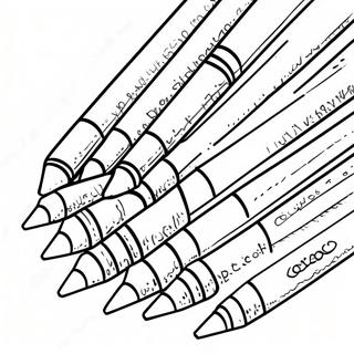 Crayon Coloring Page 7134-5802