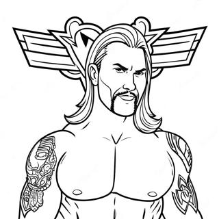 Wwe Coloring Page 71353-58966