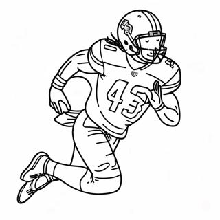 Alvin Kamara Coloring Pages