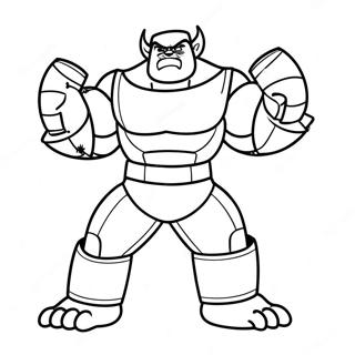 Rumble Movie Coloring Page 71373-58982