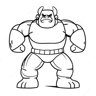 Rumble Movie Coloring Page 71373-58983