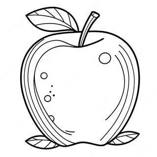 Red Apple Coloring Page 71383-58992