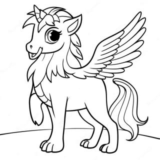 Hippogriff Coloring Page 71423-59022