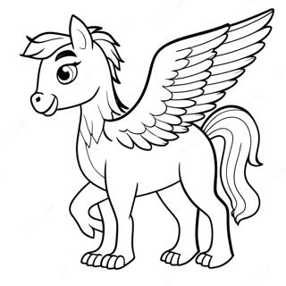 Hippogriff Coloring Page 71423-59023