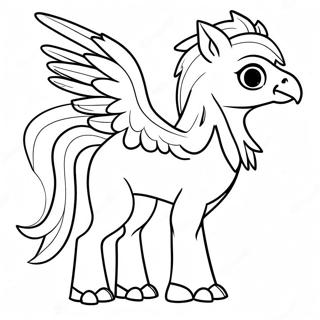 Hippogriff Coloring Page 71423-59024