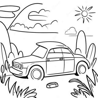 Sunny Day Adventure Coloring Page 71504-59086