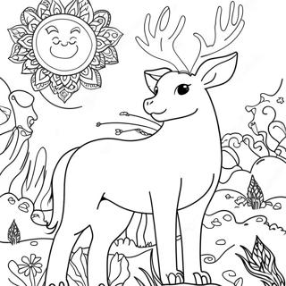 Spirit Animal Coloring Page 71513-59096