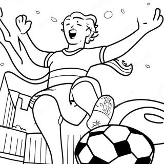 Usa Soccer Coloring Page 71523-59103