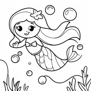 Mermaid Dolphin Coloring Page 71533-59116