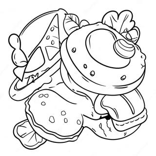 Pan Dulce Coloring Pages