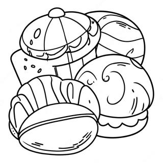 Pan Dulce Coloring Page 71563-59143