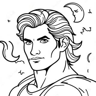 Teen Wolf Full Moon Transformation Coloring Page 71574-59138