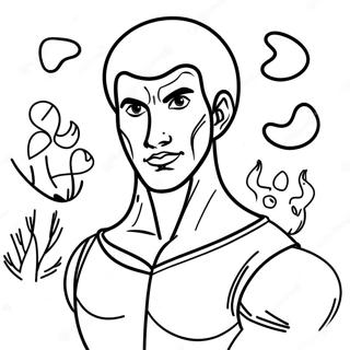 Teen Wolf Full Moon Transformation Coloring Page 71574-59140