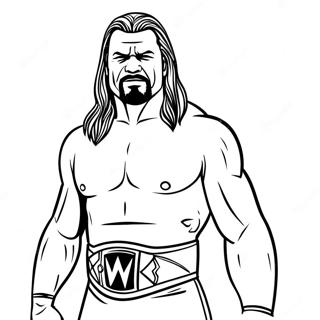 Wwe Coloring Page 71583-59136