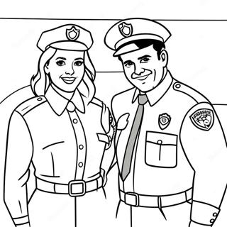 Officer Buckle And Gloria Coloring Page 71603-59172