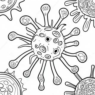 Virus Coloring Page 71613-59179