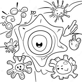 Virus Coloring Page 71613-59180