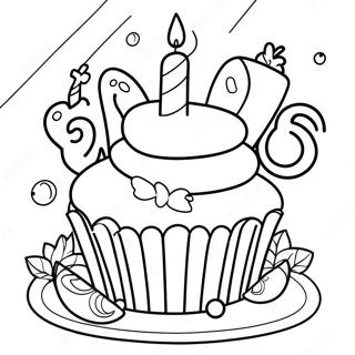 Sweet 16 Birthday Celebration Coloring Page 71623-59174