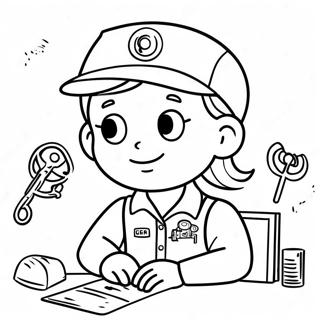 Rosie Revere Engineer Coloring Page 71633-59191